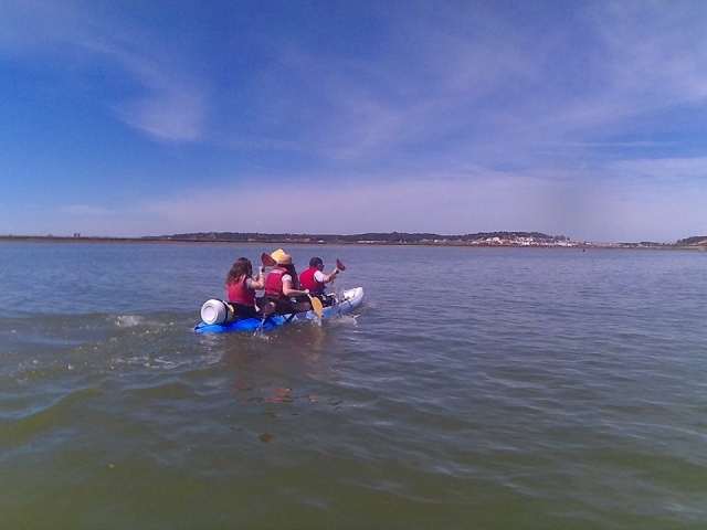  A bordo del kayak 