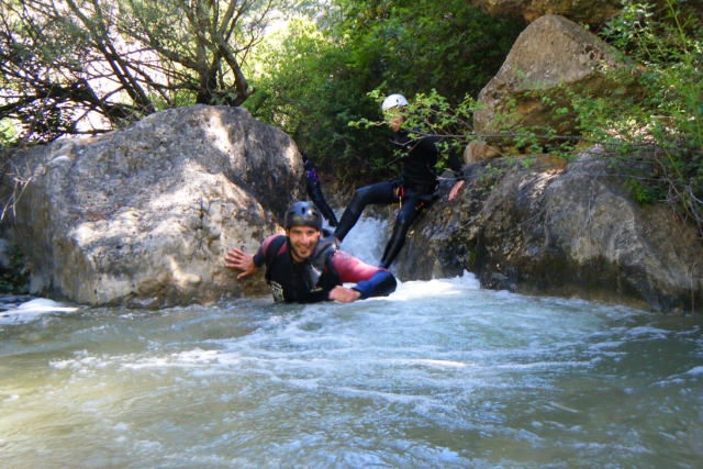 En el barranco