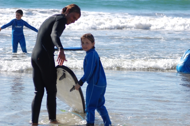  Surfen lernen im Camp 