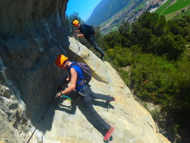  铁索攀岩 Baumes Corcades 