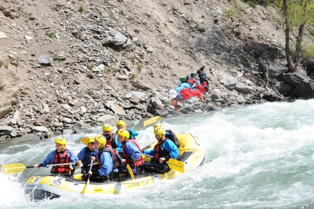 Descenso de rafting
