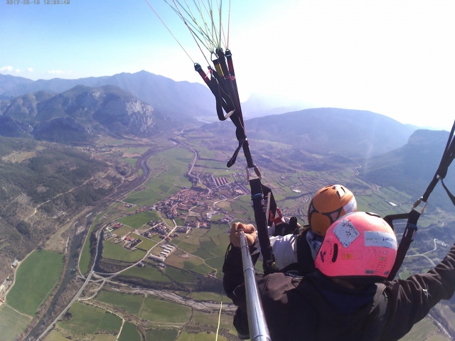 Godetevi il volo in parapendio 