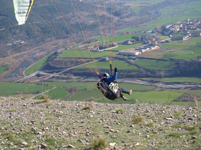  Iniziare il volo in parapendio 
