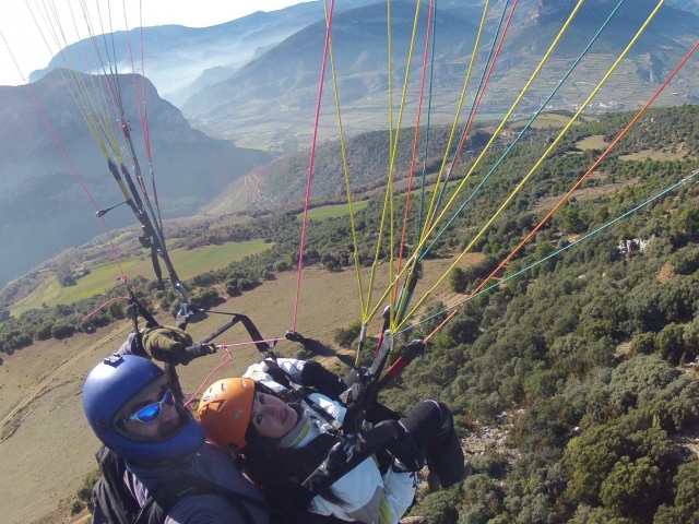  Parapendio in una bellissima zona 