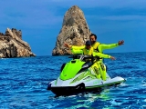 Itinéraire de jet ski biplace jusqu'à Barcelone, 2 heures