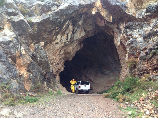 Entrada a la gruta