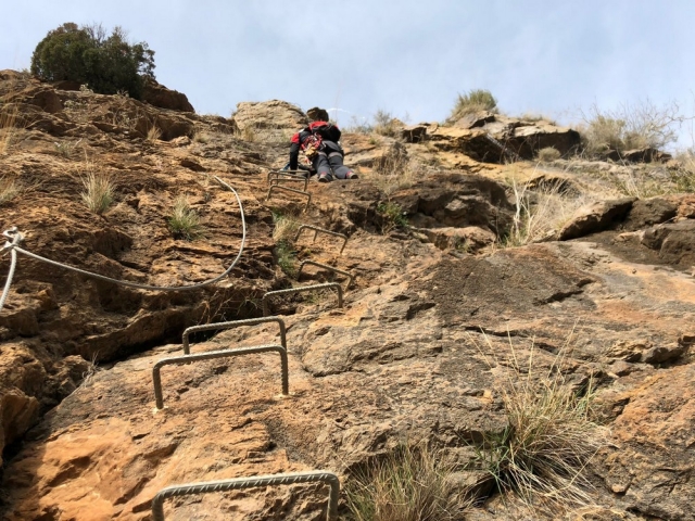 Vía ferrata de la Muela