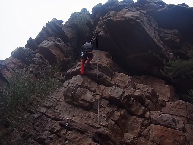Sesión de escalada