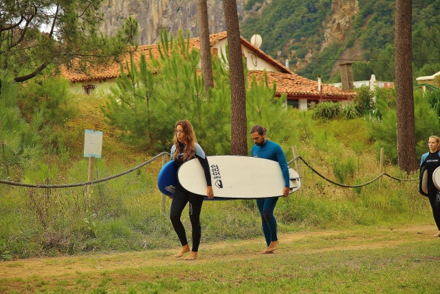 Surfkurs in Playa de Laga 