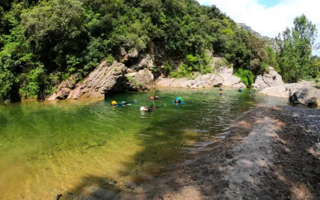  Spectacular views during the canyoning in GIrona 