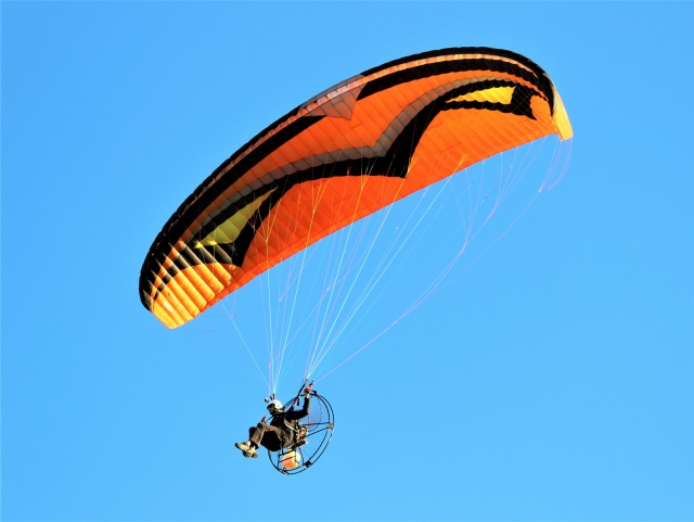 Paramotor con profesionales