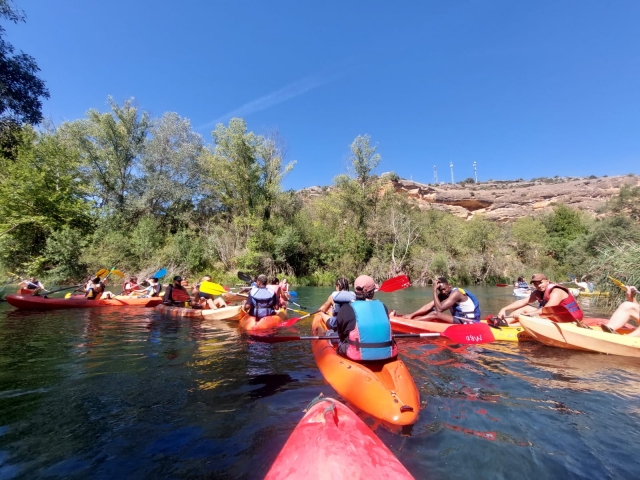  Itinéraire de canoë dans la rivière Guadiela 