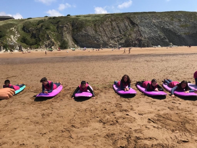  Surf camp in the Basque Country 