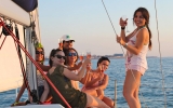 Addio al nubilato in barca a vela Bahía Cádiz 3 ore