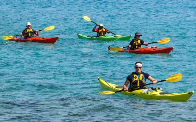 kayak con cuale