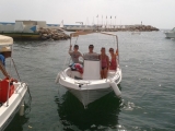 Alquiler barco a motor costa Barcelona 4 horas