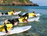 Surf camp con inglés, 10 días, playa de Berria