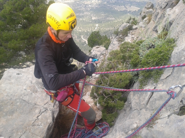 Klettern auf Mehrseillängenrouten 