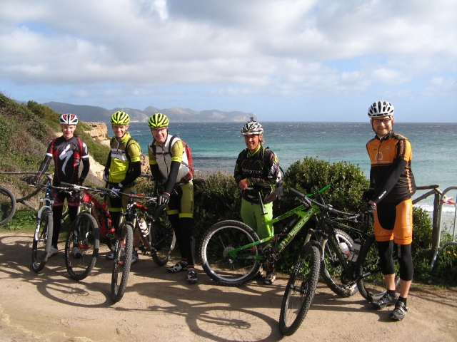  Group of bikes 
