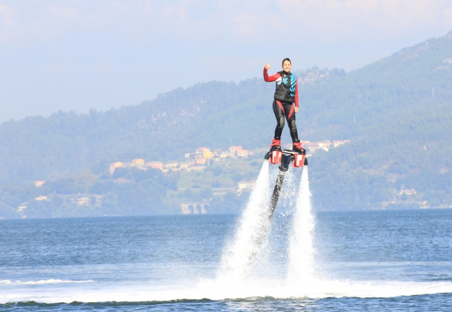 Vuelo en flyboard