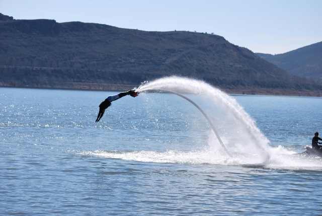 Pirueta con el flyboard