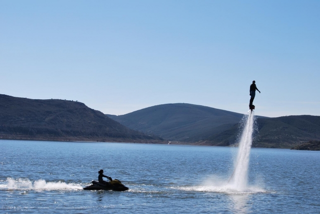 Propulsion del flyboard
