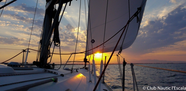 Segelausflug bei Sonnenuntergang 