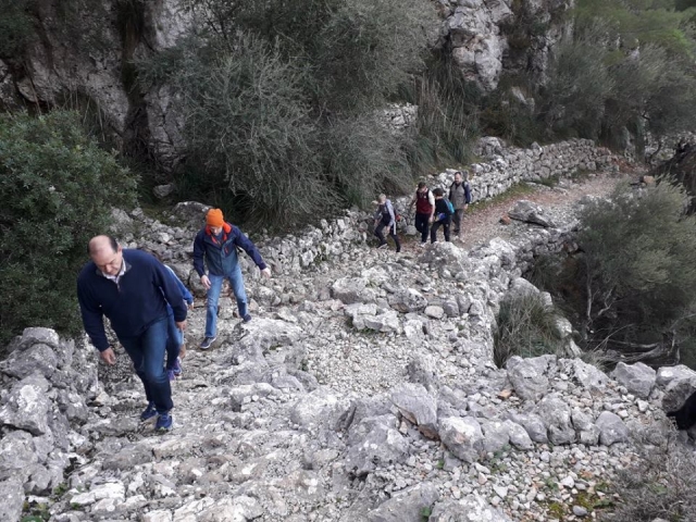  Randonnée à travers le ravin de Biniaraix