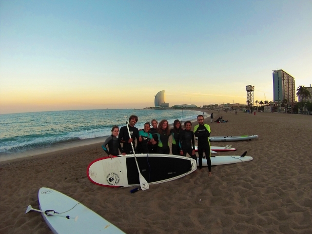  Paddle Surf à Barceloneta