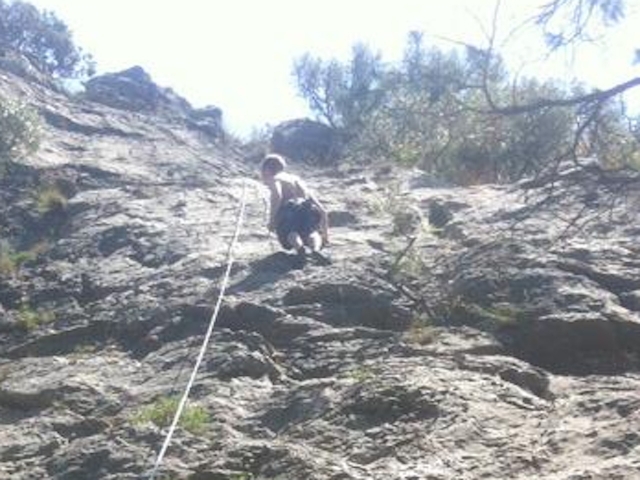Explorando las zonas rocosas de la Palma de Mallorca