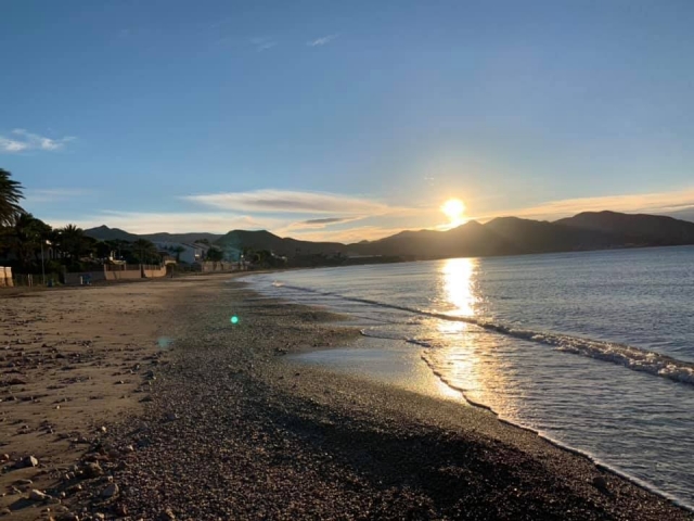  Pôr do sol na Baía de Mazarrón 
