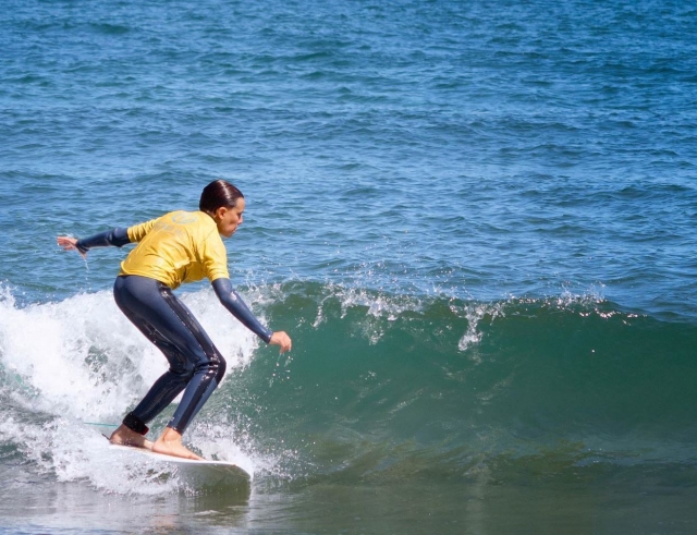  Surfing a small wave