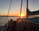 Puesta de sol en catamarán por Calpe para adultos