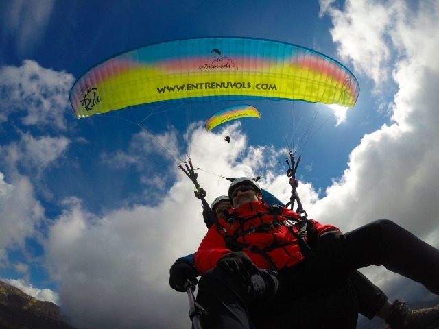  Parapendio a Ager 