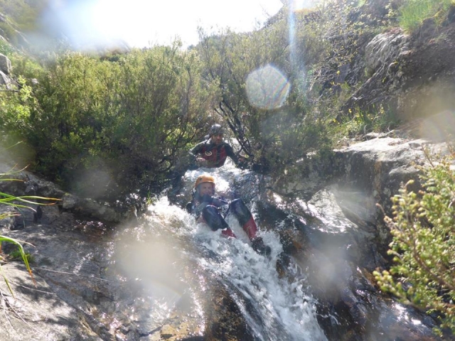  Canyoning avec toboggans 