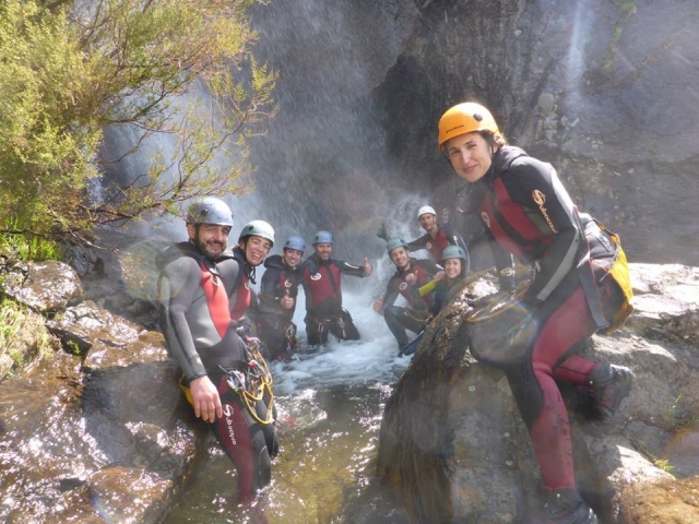  Groupe de canyoneurs 