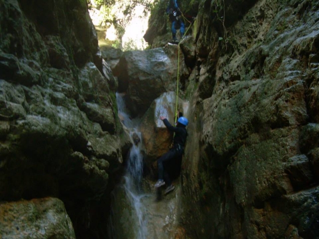  descente de canyon