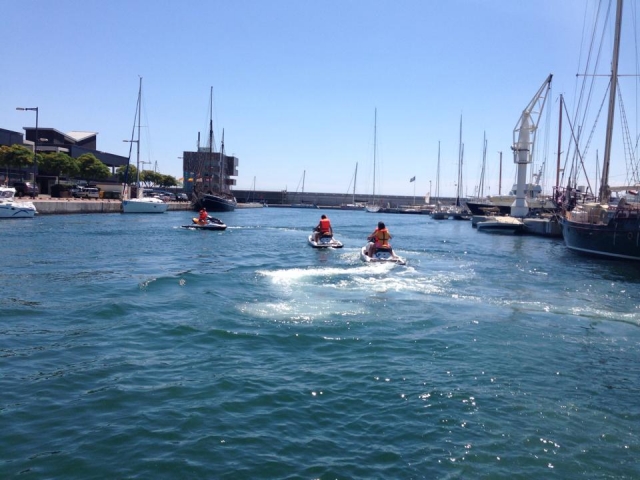  Percorso in moto d'acqua 