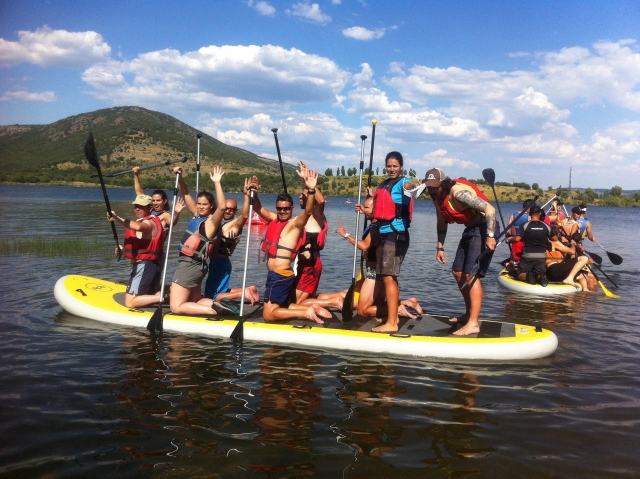  Big SUP in Lozoya for groups