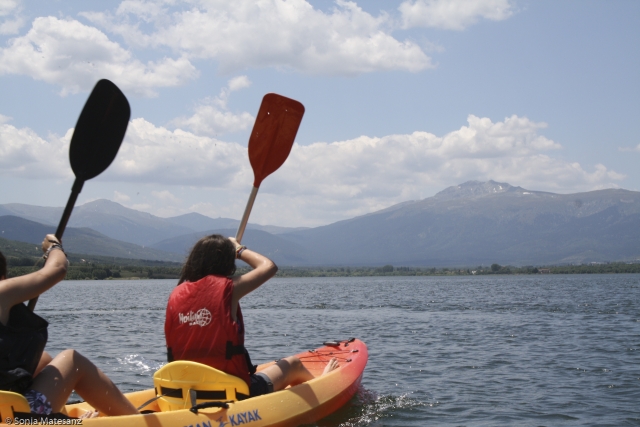  Canoeing route through the Lozoya 