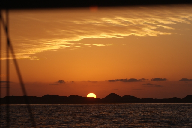 Sunrise Lobos Island