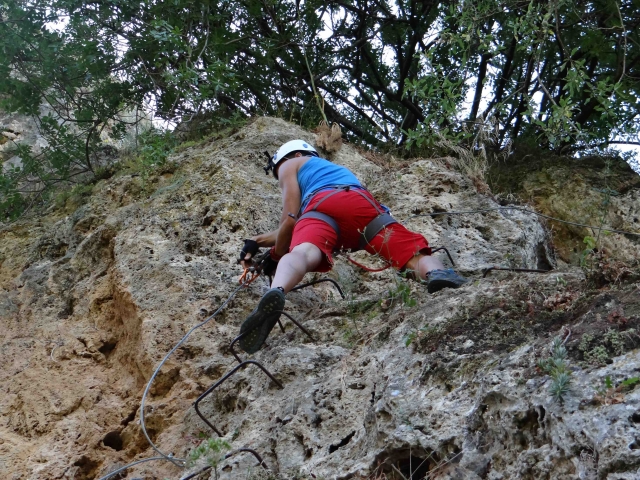 Klettersteig machen 