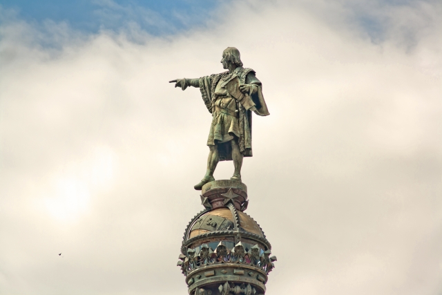 La estatua de Colón que veremos