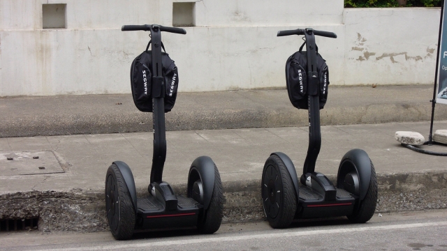 Los segway en la calle