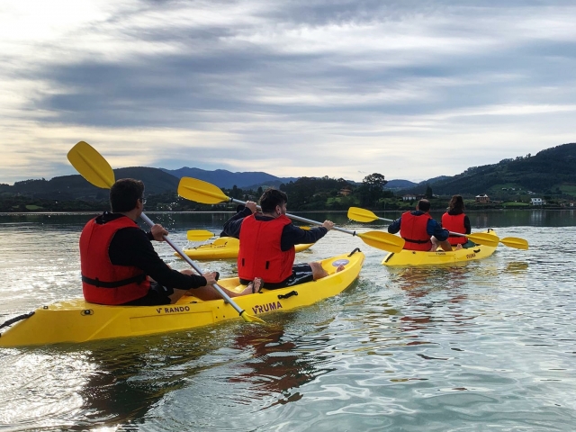  In canoa a Villaviciosa 