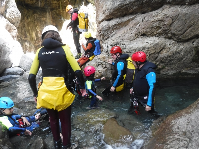 Descenso de cañón