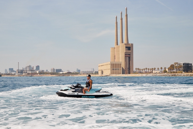 Jetskis in Badalona 
