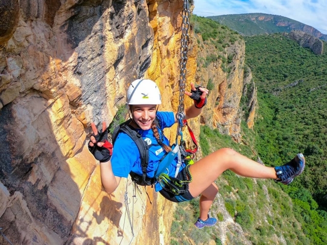 Aventura en la cerro de Lleida