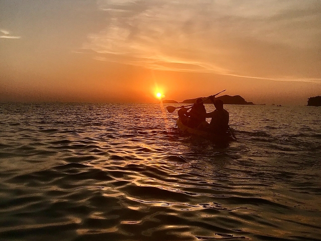  enjoying the sunset 