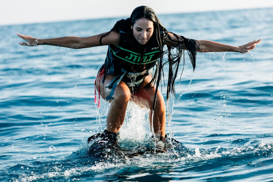 Schweben mit dem Flyboard 